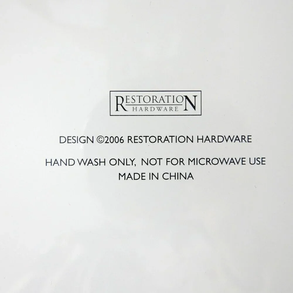 2006 Restoration Hardware Tin Plate Circus Giraffe Monkey Like New